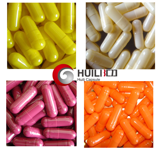 Empty Gelatin Capsules made of Rousselet Gelatin / 99.7% Filling Rate / Size 0, 1, 2, 3, 4# capsules in various Colors