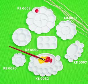 10  holes Round Plastic Palette