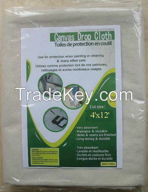 Supply 8oz Heavy Duty Canvas Drop Cloth