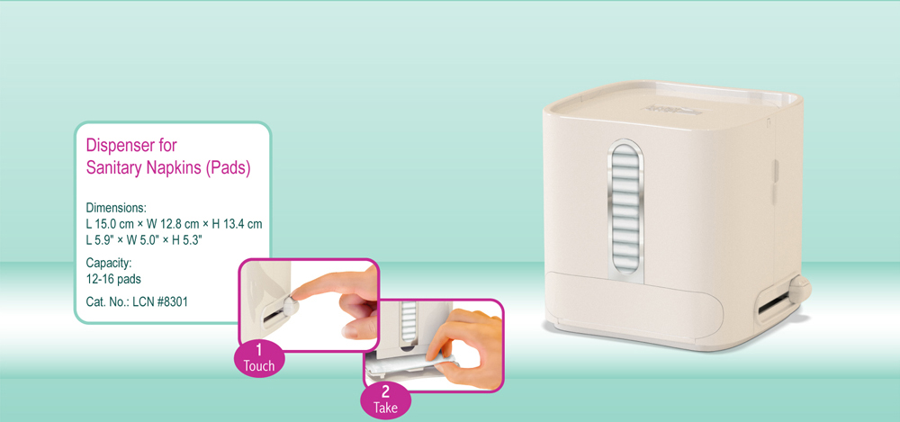 Sanitary Napkin Tampon Dispenser