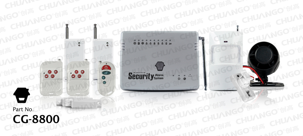 wireless intruder alarm system