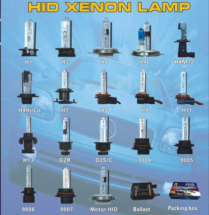 H4-3/H13-3/9004-3/9007-3 bixenon bulb