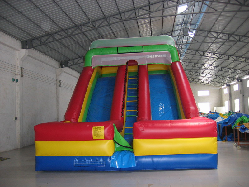 inflatable slide