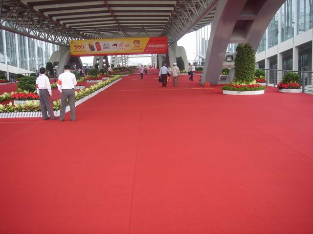 exhibition carpet/needle punch carpet