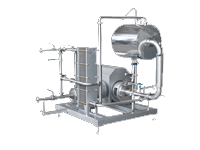 Egg melange's pasteurizer