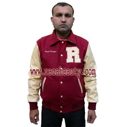 Varsity Letterman College Jackets / Baseball Jackets / Wool Varsity Jackets