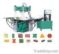 Hydraulic colour paving block making machine