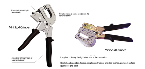 Punch Lock Stud Crimper