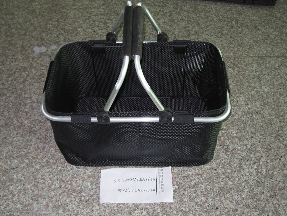 shopping basket with a double handle