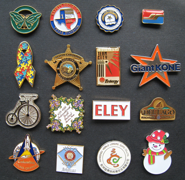 custom lapel pins, badges