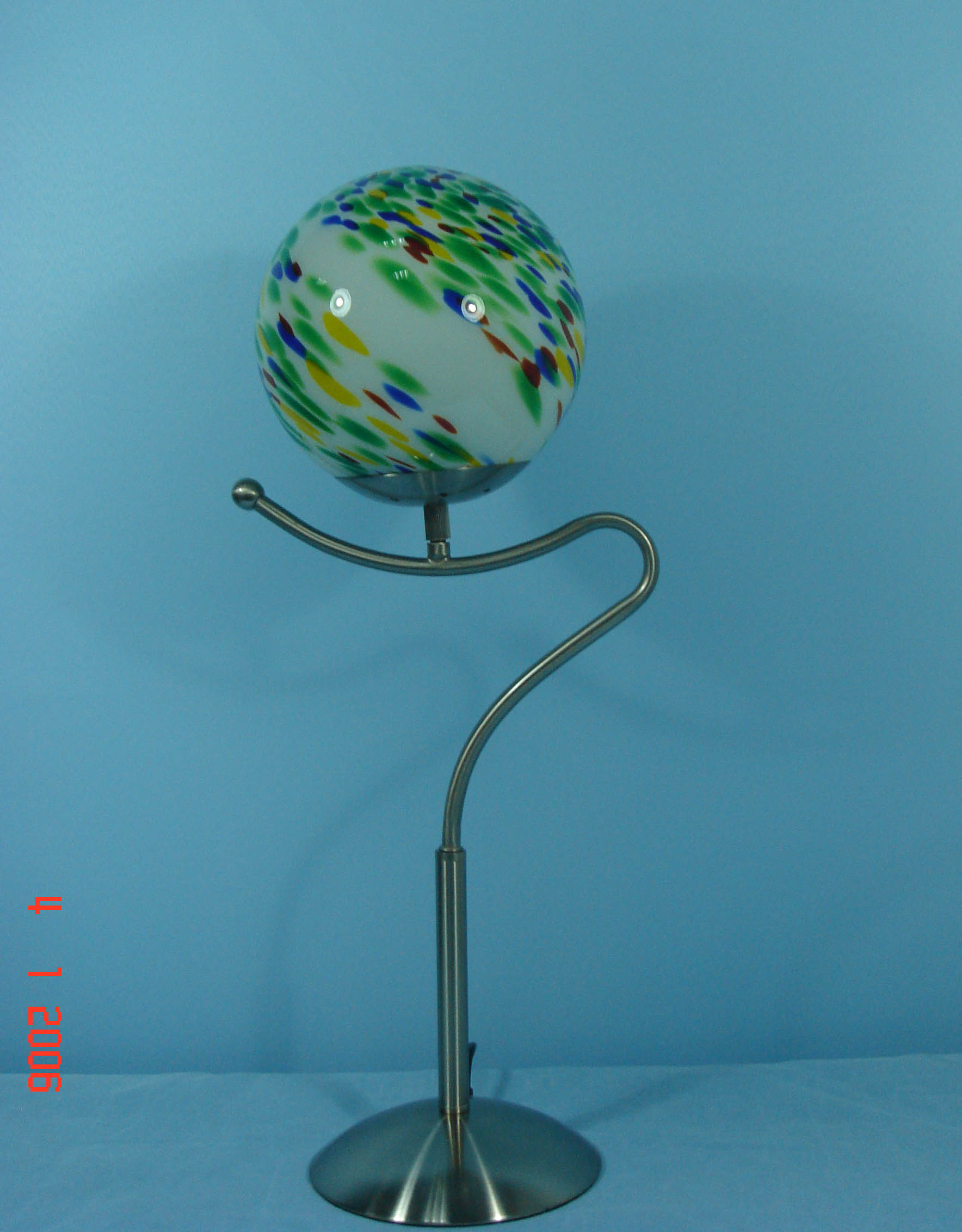 glass table lamp