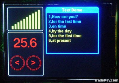 Serial RS232 TFT Module
