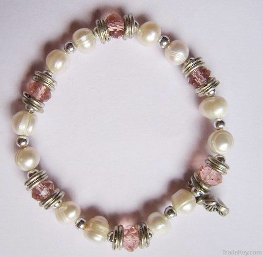 Natural Pearl Beaded Bracelets