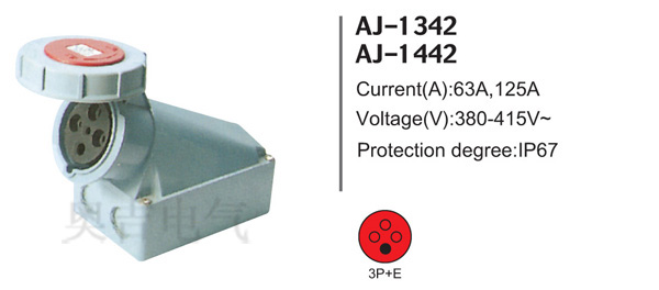 IP67  Plug socket AJ-1332/AJ-1432