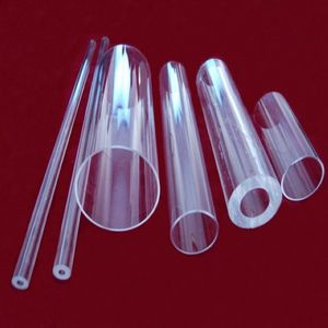 Quartz tube (clear, color, opaque, red)