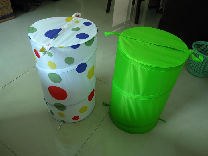 laundry bag/basket, pop up hamper, travelling articles/ products, tent,