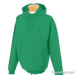 unisex poly cotton fleece hooded sweatshirts