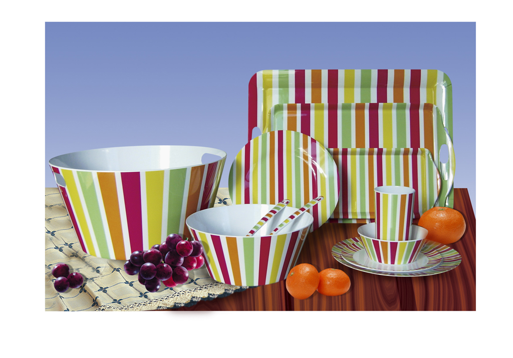 Melamine fashion dishware