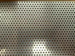 Perforated sheet