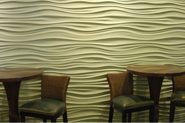 MDF wave panel