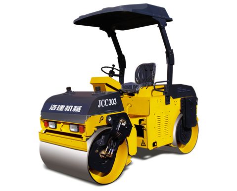 3 ton double drum vibratory road roller JCC303