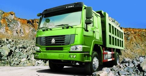 howo dump truck 4x2 series