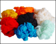 dope dye regenerated color polyester staple fiber