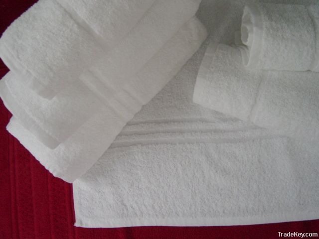 White Institutional Towels