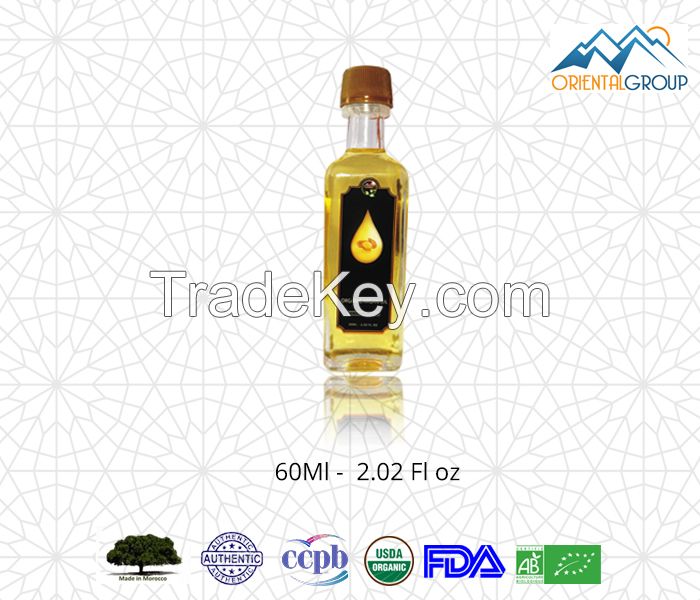 Organic Virgin and deodorized Argan Oil