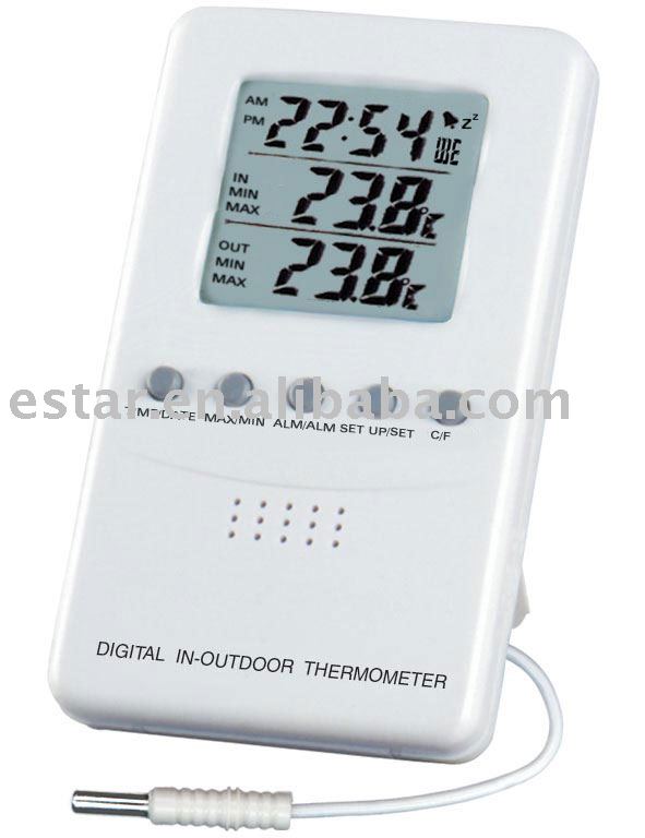 indoor/outdoor thermometer