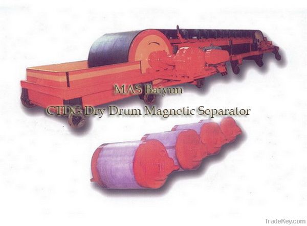 CTDG Dry Drum Magnetic Separator