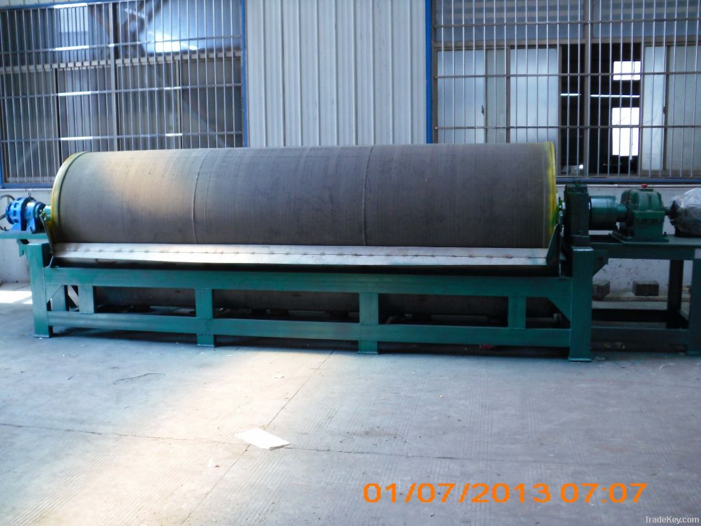 CTB Wet Drum Permanent Magnetic Separator For Iron Sand