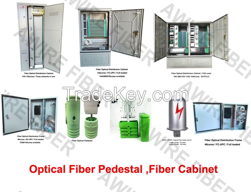 Awire Fiber Optic cable Terminal Box Fiber Closure Joint Box distribution installation box information panel patch panel for FTTH