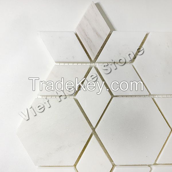 Hexagram Marble Mosaic