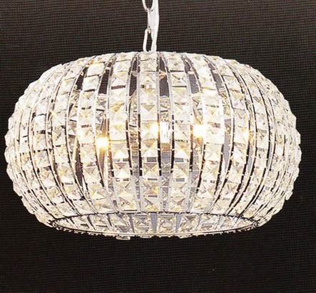 Crystal pendant lamp