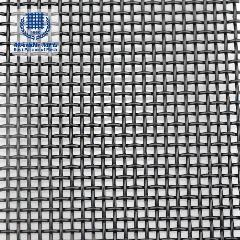 Powder coat stainless steel security screen meshs
