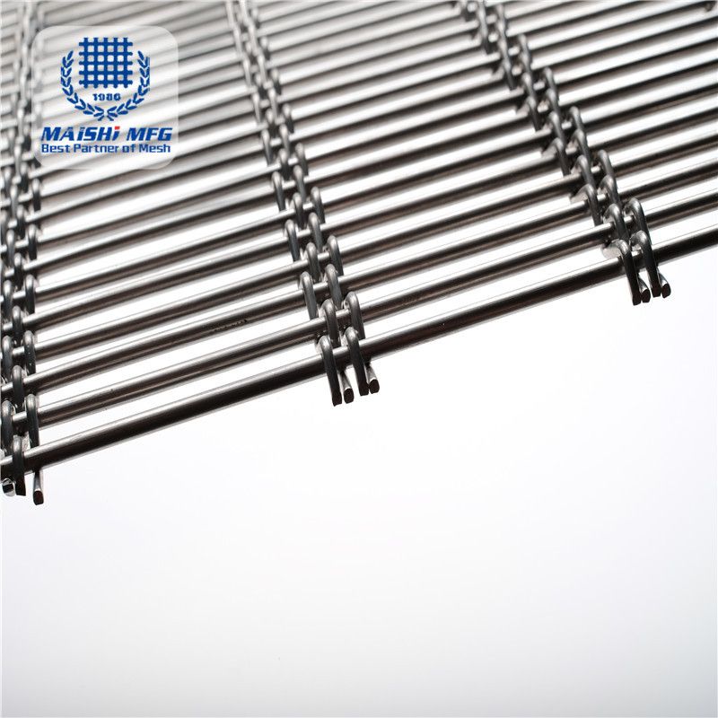 Stainless steel woven decorative metal mesh