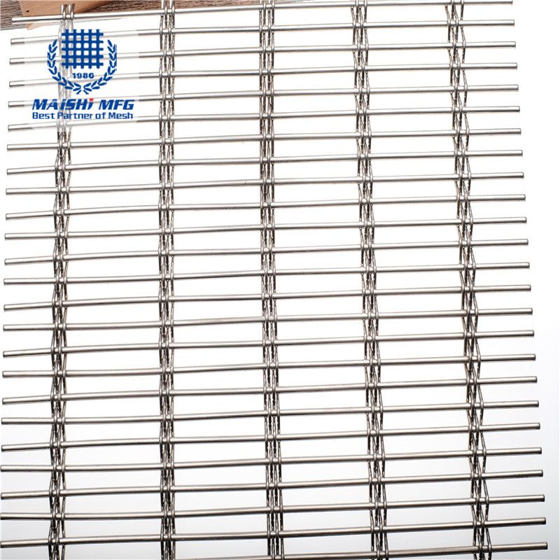 Stainless steel woven decorative metal mesh