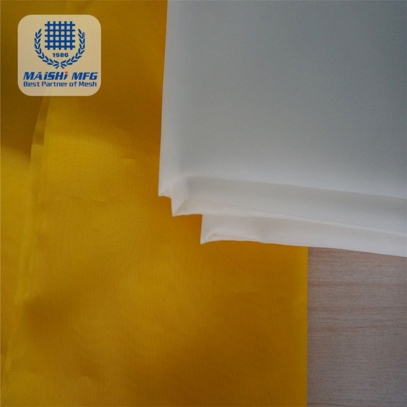 High tension polyester mesh for screen printing