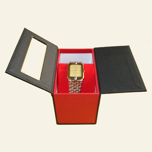 paper box and leather box