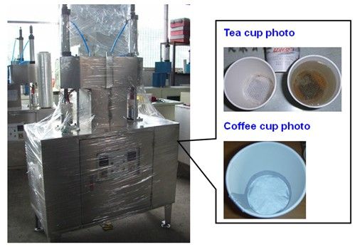 China packing machine for semi-auto Coffee cup machine