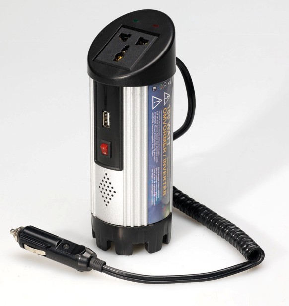 150W DC/AC car power inverter with USB port