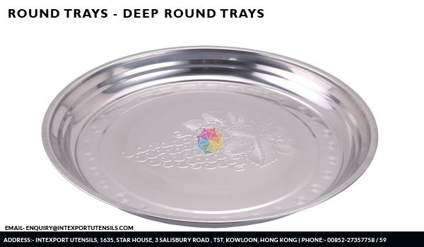 Deep Round Grape Trays