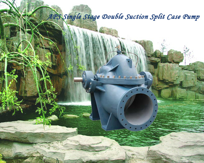 single stage double suction split case pump