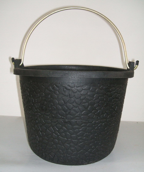 construction rubber bucket