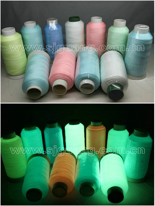 Glow in the dark thread