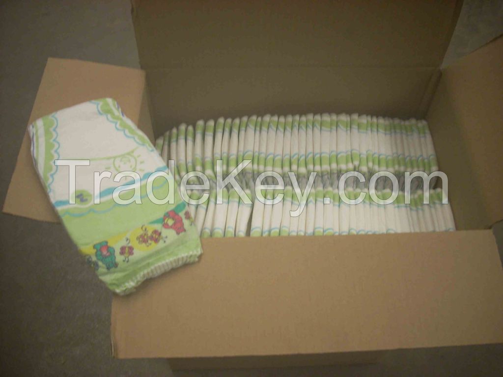 diaper stock lot from excellent european production