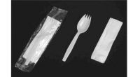 Sports Kit (Spork & Napkin) & (Spork, Straw & Napkin)