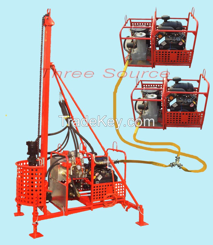 TSP-40 oil prospecting portable drilling