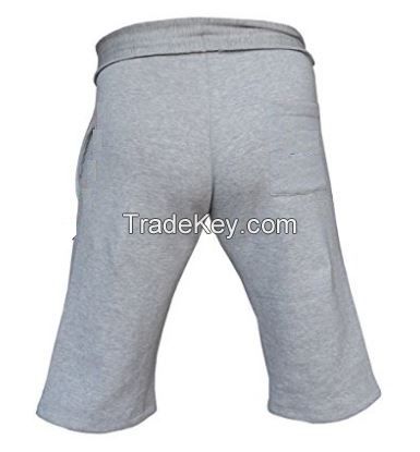 custom casual sweat Short Slim Straight  Men women unisex Scratch Shorts casual summer light blue black